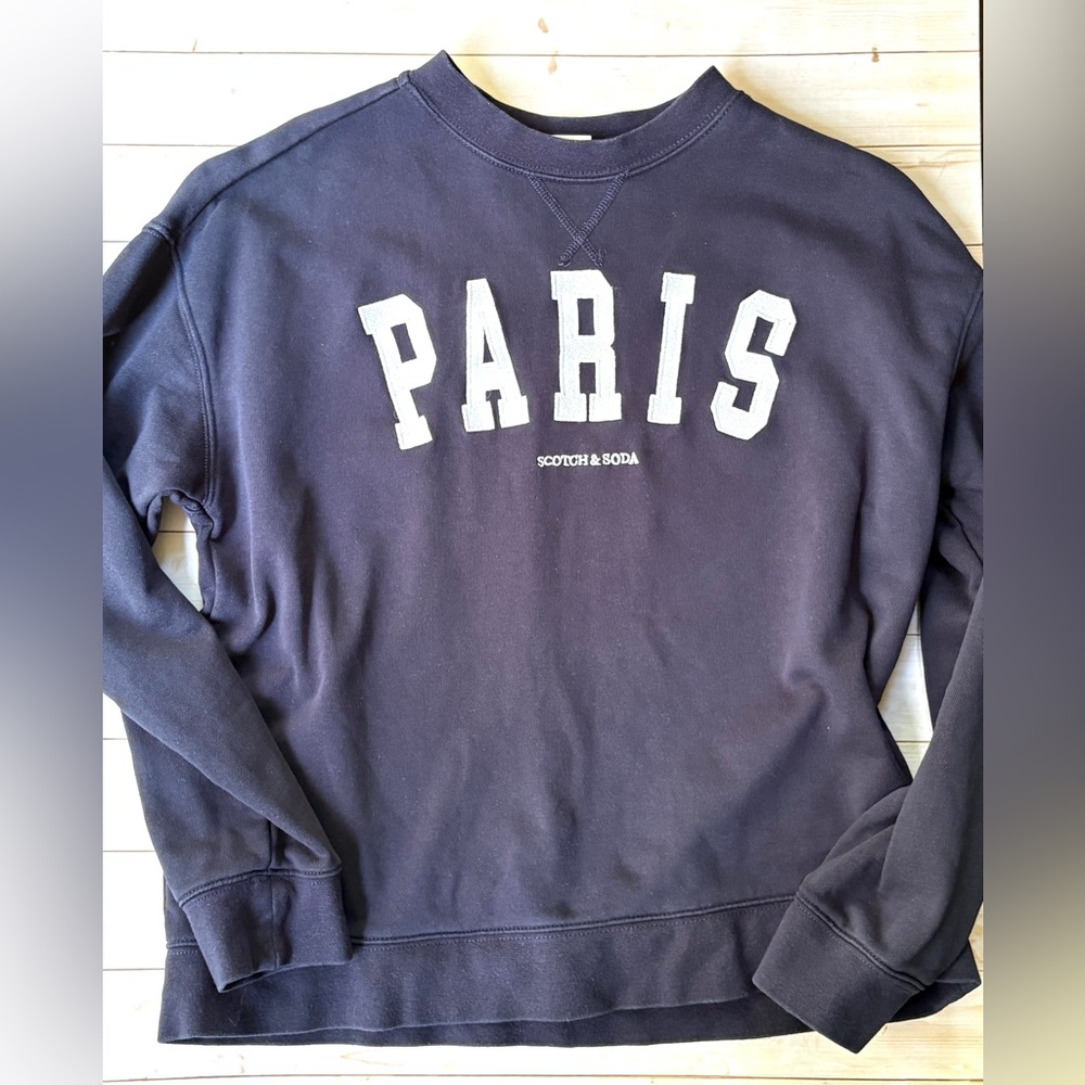 Scotch & Soda terry lined sweatshirt